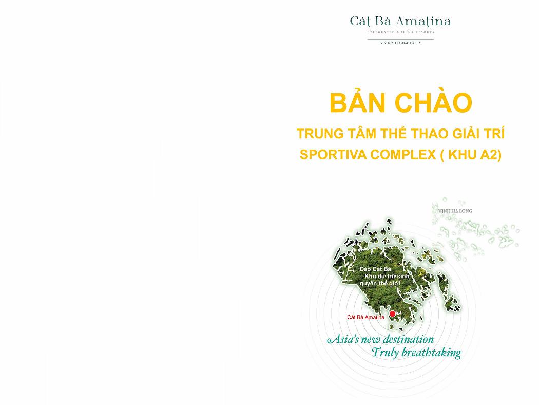 Bản chào Trung tâm thể dục thể thao