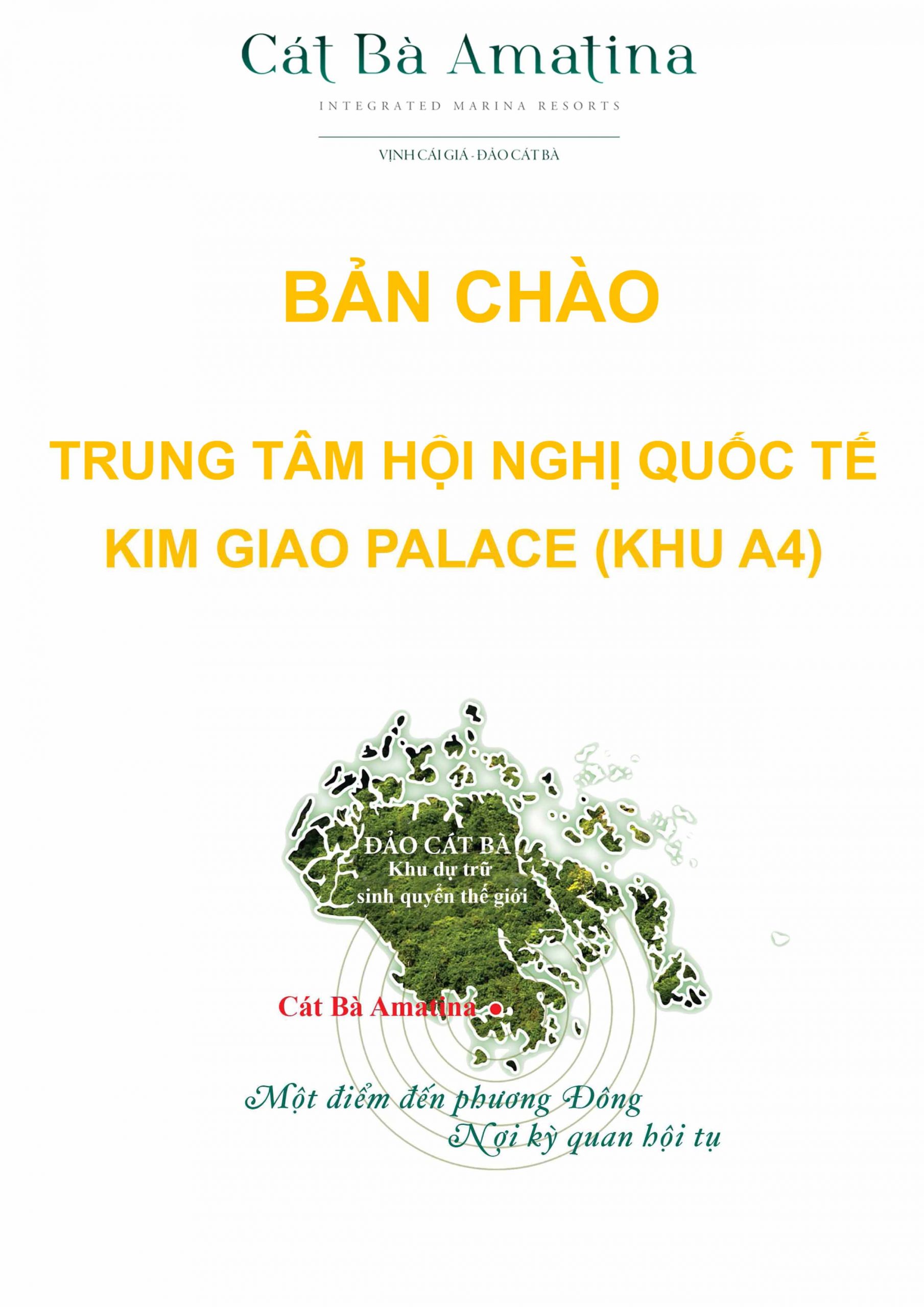 Bản chào Trung tâm hội nghị quốc tế